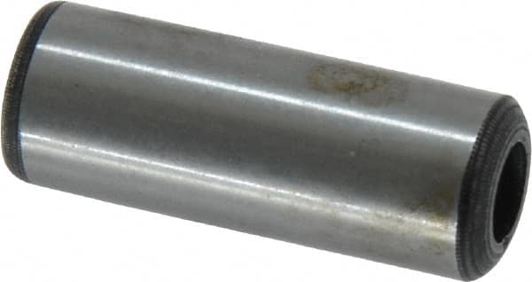 Value Collection - 3/8" Diam x 1" Pin Length Grade 8 Alloy Steel Pull Out Dowel Pin - 1 Rounded & 1 Threaded End - Caliber Tooling