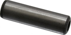 Value Collection - 1/2" Diam x 1-3/4" Pin Length Grade 8 Alloy Steel Pull Out Dowel Pin - 1 Rounded & 1 Threaded End - Caliber Tooling