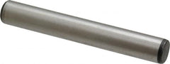 Value Collection - 1/2" Diam x 3-1/2" Pin Length Grade 8 Alloy Steel Pull Out Dowel Pin - 1 Rounded & 1 Threaded End - Caliber Tooling