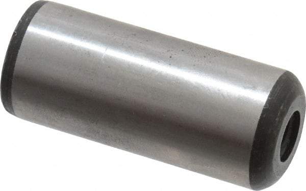 Value Collection - 3/4" Diam x 1-3/4" Pin Length Grade 8 Alloy Steel Pull Out Dowel Pin - 1 Rounded & 1 Threaded End - Caliber Tooling