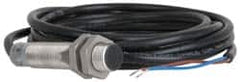 Eaton Cutler-Hammer - NPN, 2mm Detection, Cylinder Shielded, Inductive Proximity Sensor - 2 Wires, IP67, 20 to 250 VAC, M12x1 Thread, 2.46 Inch Long - Caliber Tooling