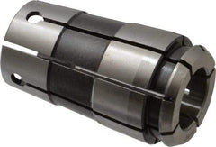 Accupro - TG/PG 100 49/64" Standard Single Angle Collet - 0.02mm TIR, 60.14mm OAL, 34.26mm Overall Diam - Exact Industrial Supply