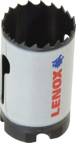 Lenox - 1-3/8" Diam, 1-1/2" Cutting Depth, Hole Saw - Bi-Metal Saw, Toothed Edge - Caliber Tooling