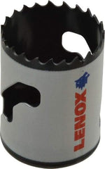 Lenox - 1-9/16" Diam, 1-1/2" Cutting Depth, Hole Saw - Bi-Metal Saw, Toothed Edge - Caliber Tooling