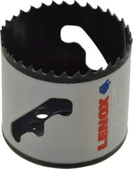 Lenox - 2-1/4" Diam, 1-1/2" Cutting Depth, Hole Saw - Bi-Metal Saw, Toothed Edge - Caliber Tooling