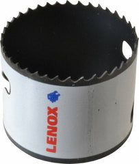 Lenox - 2-9/16" Diam, 1-1/2" Cutting Depth, Hole Saw - Bi-Metal Saw, Toothed Edge - Caliber Tooling