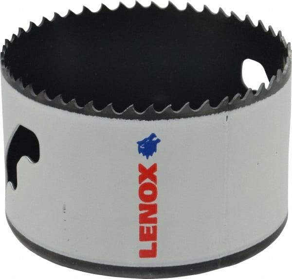 Lenox - 3-1/4" Diam, 1-1/2" Cutting Depth, Hole Saw - Bi-Metal Saw, Toothed Edge - Caliber Tooling