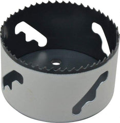 Lenox - 3-1/2" Diam, 1-1/2" Cutting Depth, Hole Saw - Bi-Metal Saw, Toothed Edge - Caliber Tooling