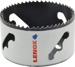 Lenox - 3-5/8" Diam, 1-1/2" Cutting Depth, Hole Saw - Bi-Metal Saw, Toothed Edge - Caliber Tooling