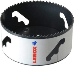 Lenox - 4-1/4" Diam, 1-1/2" Cutting Depth, Hole Saw - Bi-Metal Saw, Toothed Edge - Caliber Tooling