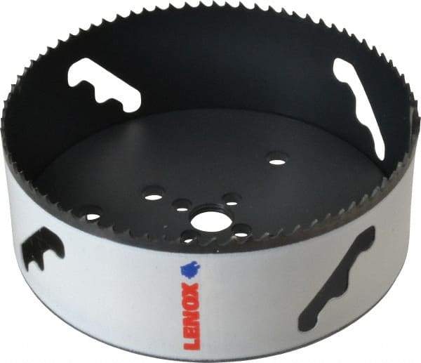 Lenox - 5-1/2" Diam, 1-1/2" Cutting Depth, Hole Saw - Bi-Metal Saw, Toothed Edge - Caliber Tooling