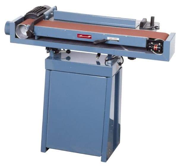 Enco - Belt Sanding Machines Belt Length (Inch): 89 Belt Width (Inch): 6 - Caliber Tooling