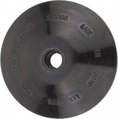 DeWALT - 4-1/2" Diam Locking Nut Disc Backing Pad - Medium Density, 12,000 RPM - Caliber Tooling