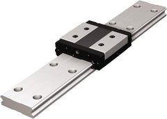 THK - 1,560mm OAL x 69mm Overall Width x 19mm Overall Height 4 Way SHW Rail - 80mm Between Holes, 7 x 11 x 9mm Hole Size - Caliber Tooling