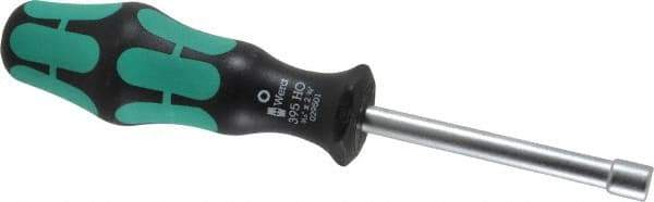 Wera - 3/16" Hollow Shaft Nutdriver - Ergonomic Handle, 6-1/4" OAL - Caliber Tooling