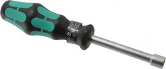 Wera - 11/32" Hollow Shaft Nutdriver - Ergonomic Handle, 7-1/4" OAL - Caliber Tooling