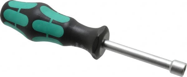 Wera - 3/8" Hollow Shaft Nutdriver - Ergonomic Handle, 7-1/4" OAL - Caliber Tooling