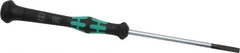 Wera - Electronic/Electrostatic Slotted Screwdriver - 80mm Blade Length, Round Shank, Ergonomic Handle - Caliber Tooling