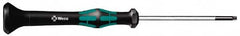 Wera - T20 Torx Driver - 2-3/8" Blade Length, 6-3/16" OAL, Micro Handle - Caliber Tooling