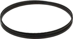 Starrett - 6 TPI, 12' 6" Long x 3/8" Wide x 0.025" Thick, Welded Band Saw Blade - Carbon Steel, Toothed Edge, Raker Tooth Set, Flexible Back, Contour Cutting - Caliber Tooling