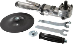 Value Collection - 7" Wheel Diam, 4,500 RPM, Pneumatic Angle & Disc Grinder - 5/8-11 Spindle - Caliber Tooling