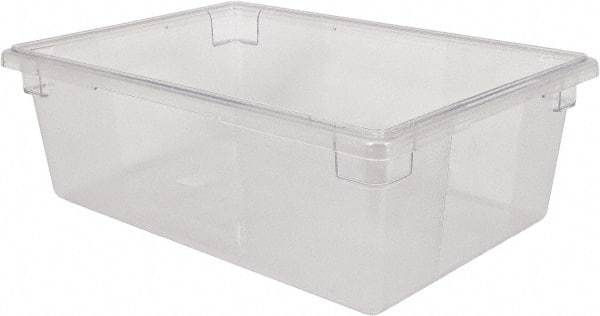 Rubbermaid - Rectangular, Clear Polycarbonate Food Tote Box - 6" High x 12" Wide x 18" Long - Caliber Tooling