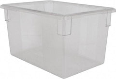 Rubbermaid - Rectangular, Clear Polycarbonate Food Tote Box - 15" High x 18" Wide x 26" Long - Caliber Tooling