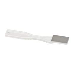 3M - 1-1/2" OAL Very Fine Sharpener Diamond File - 3/4" Wide, 1-1/2 LOC, White - Caliber Tooling