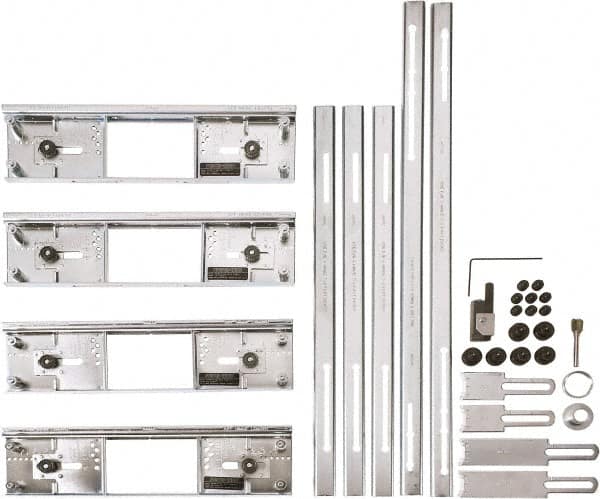 Porter-Cable - 6 Inch Outer Diameter, 8 Inch Height, Router Hinge Butt Template Kit - For Use with All 1.5hp and Larger Routers - Caliber Tooling