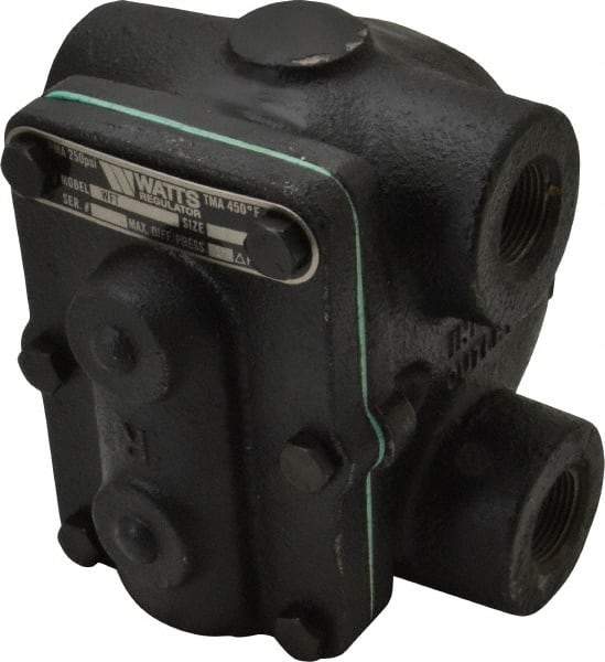 Watts - 4 Port, 3/4" Pipe, Cast Iron Float & Thermostatic Steam Trap - 15 Max psi - Caliber Tooling