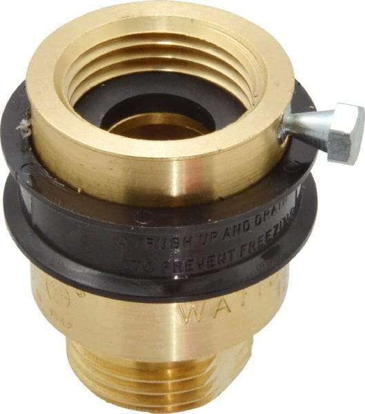 Watts - 3/4" Pipe, 125 Max psi, Brass, Hose Connection Vacuum Breaker - EPDM Seal, Stainless Steel Spring, FIP X Hose End Connections - Caliber Tooling