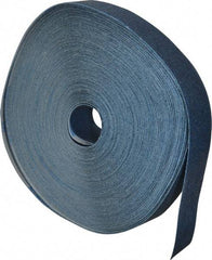 Value Collection - 1-1/2" x 50 Yd 60 Grit Aluminum Oxide Cloth Roll - Medium Grade, J Weighted Backing - Caliber Tooling