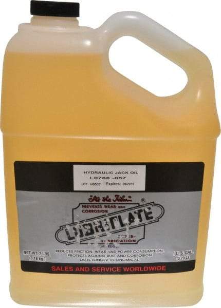 Lubriplate - 1 Gal Bottle Petroleum Oil Hydraulic Oil - SAE 10, ISO 32 - Caliber Tooling