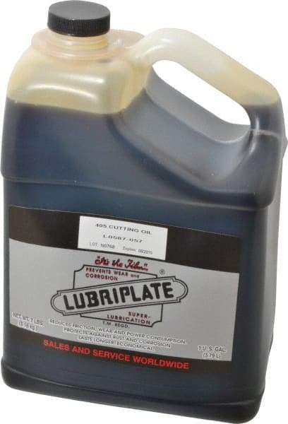 Lubriplate - Lubriplate 405, 1 Gal Bottle Cutting Fluid - Straight Oil, For Threading - Caliber Tooling