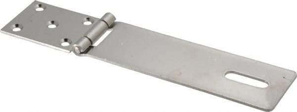 Made in USA - 1.88" Long x 8-3/4" Wide, Hasp - Stainless Steel - Caliber Tooling