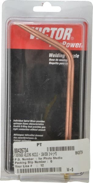 Victor - #3 Tip, 3/16 Inch Welding, All Gases, Welding Nozzle - Caliber Tooling