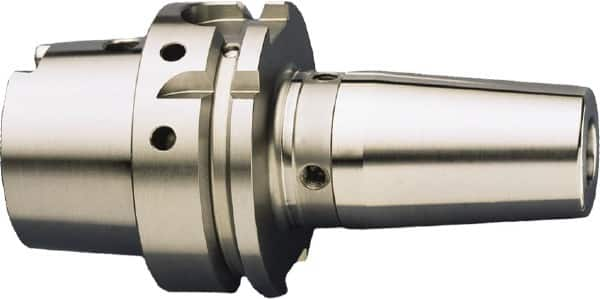 HAIMER - 3/4" Hole Diam, HSK100A Taper Shank Shrink Fit Tool Holder & Adapter - 6.3" Projection, 1.3" Nose Diam, 2.05" Clamping Depth, 25,000 RPM, Through Coolant - Exact Industrial Supply