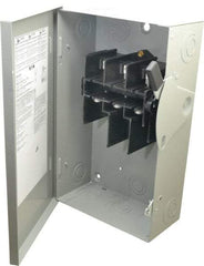 Eaton Cutler-Hammer - 60 Amp, 240 VAC, 3 Pole Nonfused Safety Switch - NEMA 1, 1 Phase, 10 hp at 240 VAC (Single Phase), 15 hp at 240 VAC (Triple Phase), 3PST Contact Form - Caliber Tooling