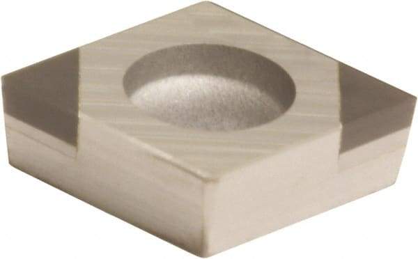 Sumitomo - 2NU-CCGA32.52 LT Grade BN1000 PCBN Turning Insert - Uncoated, 80° Diamond, 3/8" Inscr Circle, 5/32" Thick, 1/32" Corner Radius - Caliber Tooling