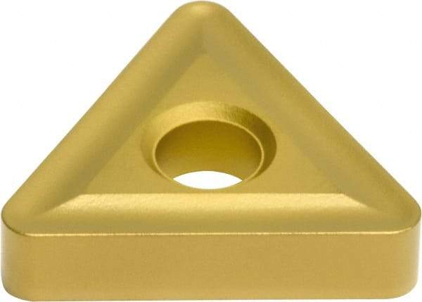 Sumitomo - TNMG432 ENZ Grade AC700G Carbide Turning Insert - TiC Finish, 60° Triangle, 1/2" Inscr Circle, 3/16" Thick, 1/32" Corner Radius - Caliber Tooling