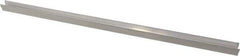 Mitee-Bite - 20" OAL 3/4" Width, Aluminum, Wedge Clamp Stock - Channel Shaped - Caliber Tooling