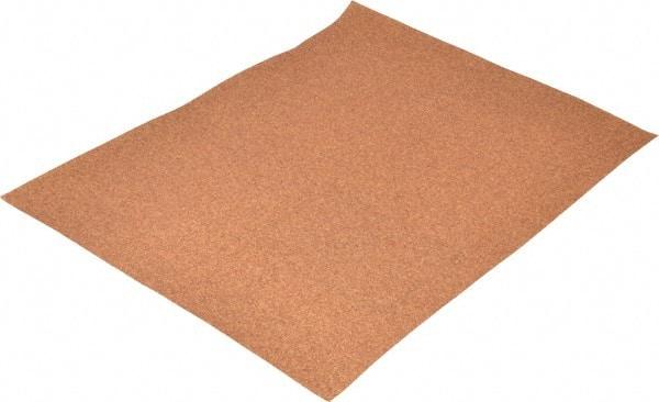 3M - 80 Grit, Garnet Sanding Sheet - 11" Long x 9" Wide, Medium Grade, D Weighted Paper Backing - Caliber Tooling