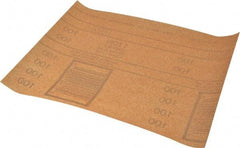 3M - 100 Grit, Garnet Sanding Sheet - 11" Long x 9" Wide, Fine Grade, A Weighted Paper Backing - Caliber Tooling