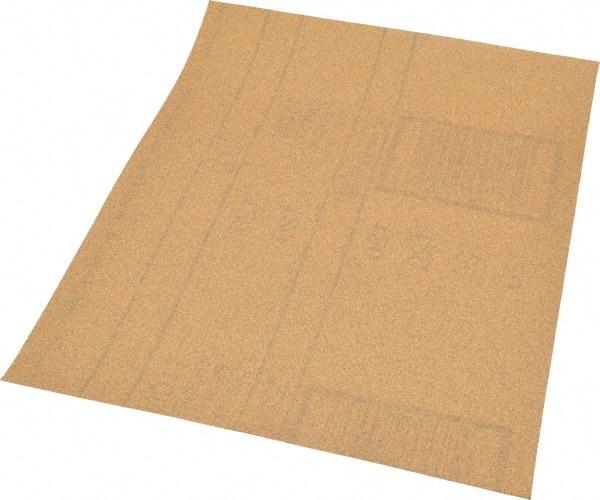 3M - 120 Grit, Garnet Sanding Sheet - 11" Long x 9" Wide, Fine Grade, A Weighted Paper Backing - Caliber Tooling