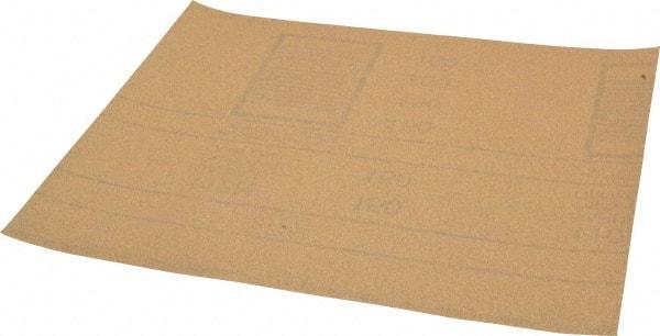 3M - 150 Grit, Garnet Sanding Sheet - 11" Long x 9" Wide, Very Fine Grade, A Weighted Paper Backing - Caliber Tooling