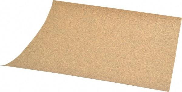 3M - 80 Grit, Aluminum Oxide Sanding Sheet - 11" Long x 9" Wide, Medium Grade, D Weighted Paper Backing - Caliber Tooling