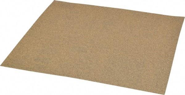 3M - 100 Grit, Aluminum Oxide Sanding Sheet - 11" Long x 9" Wide, Fine Grade, C Weighted Paper Backing - Caliber Tooling