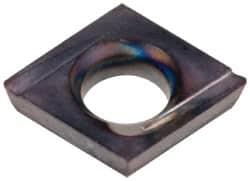 Kennametal - CDHH1.20.60.5 Grade KC5010 Carbide Turning Insert - TiAlN Finish, 80° Diamond, 5/32" Inscr Circle, 0.04 Thick, 0.0079" Corner Radius - Caliber Tooling