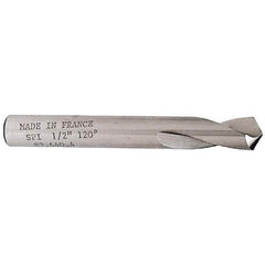 Magafor - 0.63" Body Diam, 120° Point, Cobalt, 4-3/4" Overall Length, Spotting Drill - Caliber Tooling