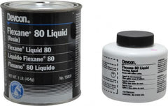 Devcon - 1 Lb Kit Black Urethane Joint Sealant - 120°F (Wet), 180°F (Dry) Max Operating Temp, 15 min Tack Free Dry Time - Caliber Tooling